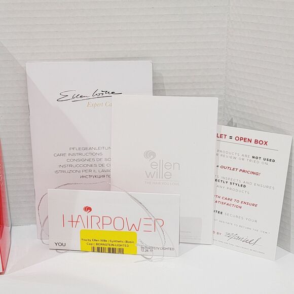 Ellen Wille HairPower Synthetic Basic Cap Wig Color Bernstein Lighted Style You - Picture 4 of 10